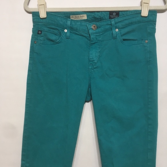 AG ADRIANO GOLDSCHMIED STEVIE STRAIGHT ANKLE COLOR JEAN - Picture 2 of 8